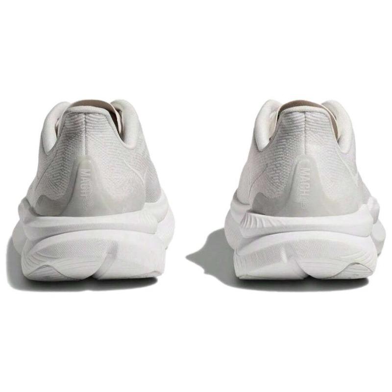 HOKA One One Mach 6 Women's Low-top Running Shoes White 1164033-WWH