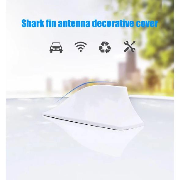 Universal 7D Shark Fin Car Antenna Auto Radio FM/AM Aerial Styling Suitable for Jeep Compass Cherokee Wagoneer Patriot