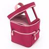 6 Compartment Travel Organizer Makeup Brush Set Case Cosmetic Vanity Bag with Inner Separated Compartment