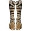 3D Animal Paw Prank Socks: Creative Cat & Dog Hoof Print Simulation