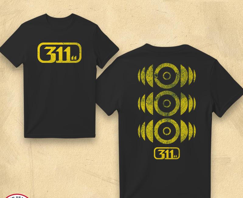 311 Band Soundsystem TShirt T-Shirt shirt M