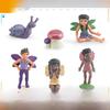 Fantasy Mythical Character Miniature Fairy Model Pvc Decorative Figurine For Collection And Home Decor