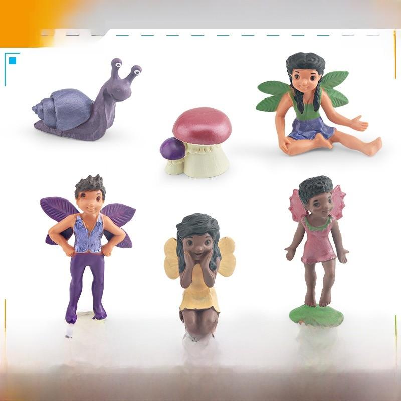 Fantasy Mythical Character Miniature Fairy Model Pvc Decorative Figurine For Collection And Home Decor