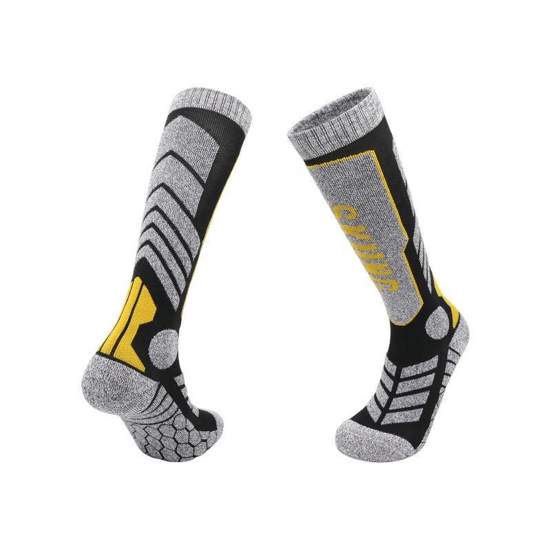 

«Унисекс длинные лыжные носки — теплые, плотные хлопковые для занятий спортом на открытом воздухе» Medium (One Size)