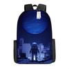 Astronaut Backpack Primary And Secondary School School Bag Grade 1-6 Backpack Creative Printed Backpack