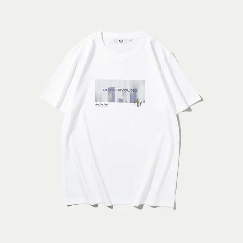 HLA Men's POWER YOUNG Cooling Round Neck T-Shirt