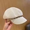 Spring Summer Korean Style Women Octagon Baseball Cap Breathable Mesh Sun Hat Fashion Casual Outdoor