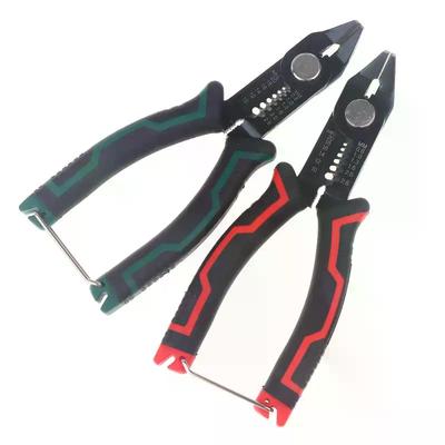 1PCS Multi-functional Wire Stripper Pliers 6.5 Inch Wire Strippers Cable Cutter Tool Crimping Pliers Wire Electrician Hand Tools