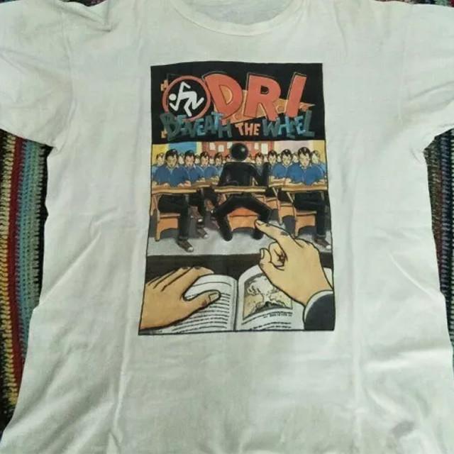 D.R.I Dirty Rotten Imbeciles Band Beneath The Wheel T Shirt Full Size S-4XL