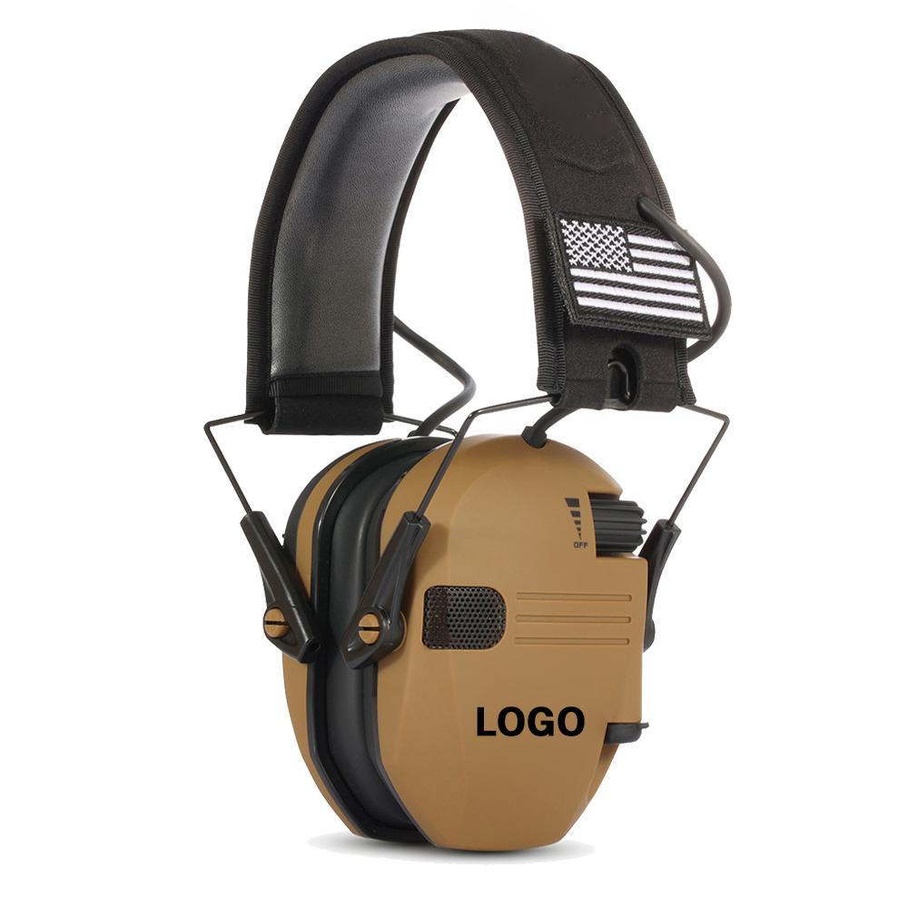 

Premium Electronic Shooting Earmuffs - 23dB Active Noise Cancelling Hearing Protection for Hunting Shooting & Tactical Training