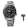 Outdoor Sports Diving Watch Automatic Steel Strap Men and Women Same Style Black Dial SPB383J1
