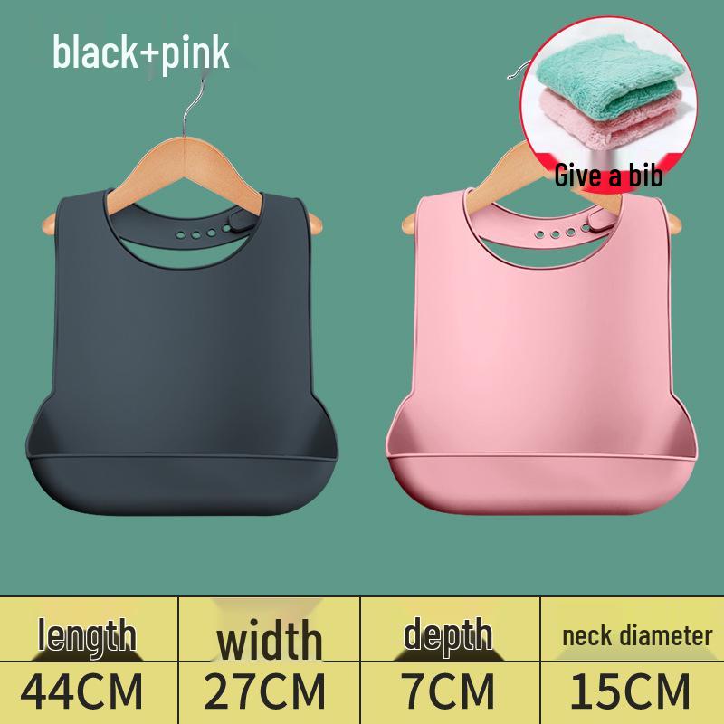 Waterproof Silicone Bib for Adults: Ideal for Elderly Mealtime