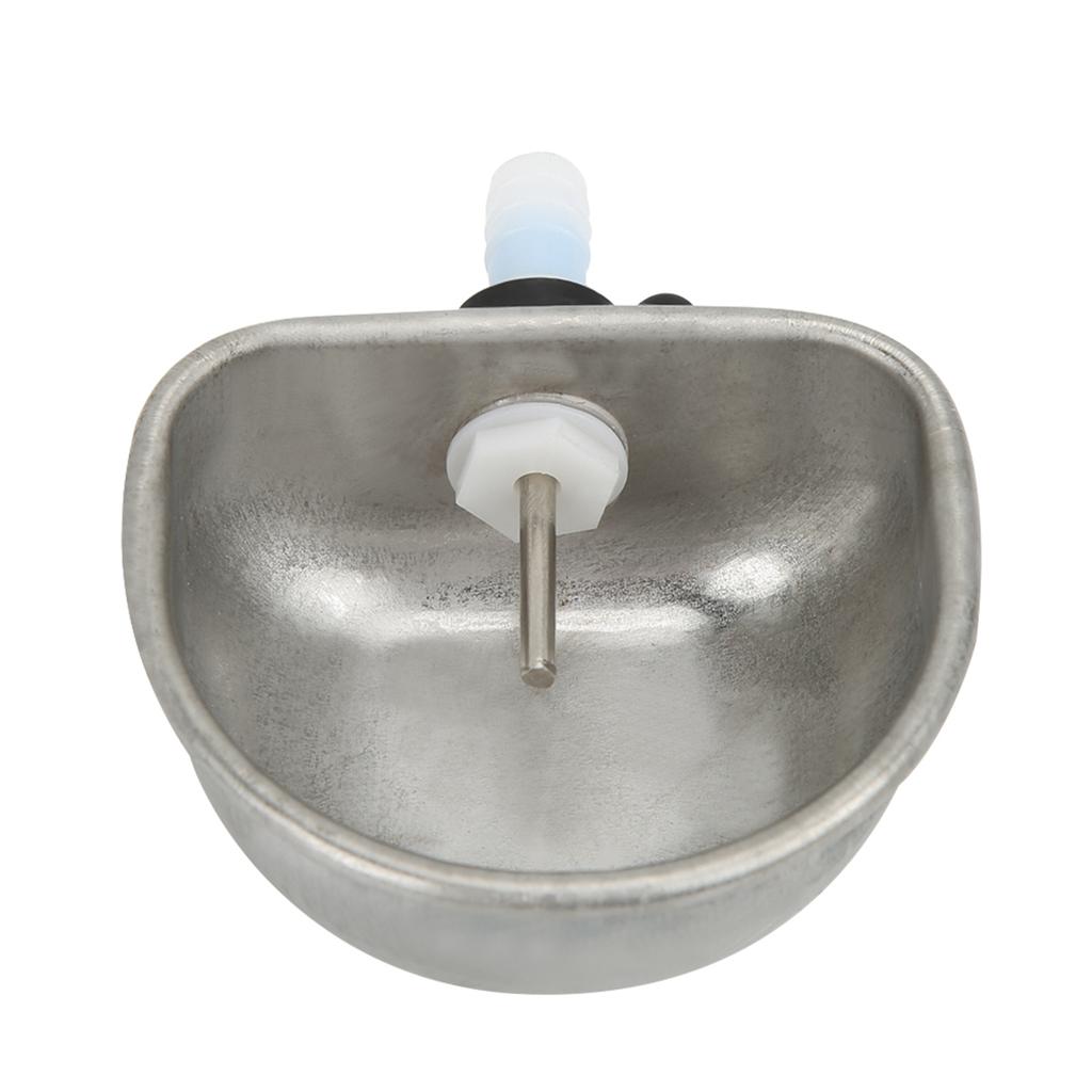 10PCS Rabbit Breeding Equipment Anti Scratch Stainless Steel Nipple Drinking Water Bowl