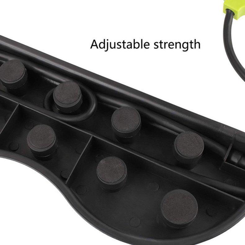 Puller Double-Wheel Abdomen Pull Rope Exercise Muscle Abdominal Equipment
