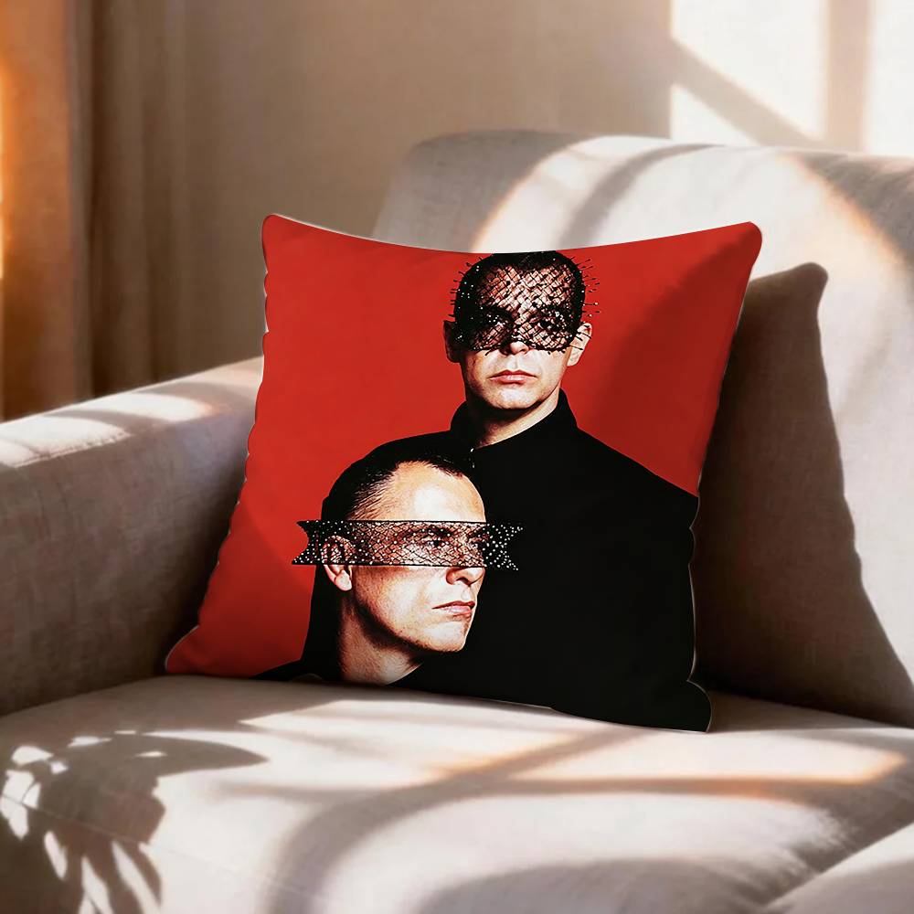 COOL Band PPet Shop Boys Nonetheless Pillow Case Pattern Printed Pillowcase For Living Room Sofa Cushion Cover