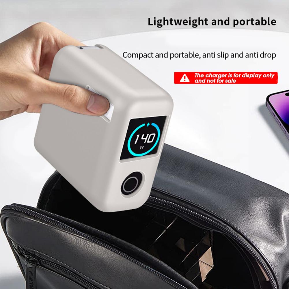 For Anker Zolo 140W Charger Dust Four-port Gallium Nitride Charger Protective Case Dustproof Waterproof Silicone Protector Cover