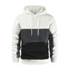 2024 Men's Autumn/Winter Fashion Color Block Hoodie - European & American Patchwork Style