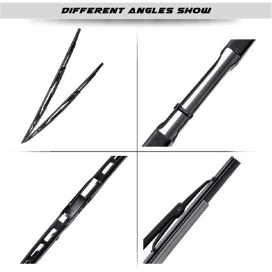 OTUAYAUTO Front Windshield Wiper Blades Replacement For BMW 5 Series E39 525I 528I 530I 540I M5 1995-2003, OEM: 61619070579