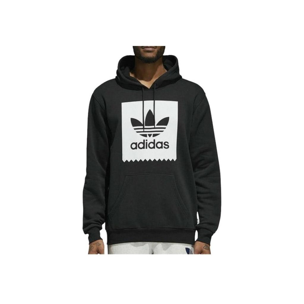 adidas Originals Solid BB Hoodie Men Tops Black CW2358