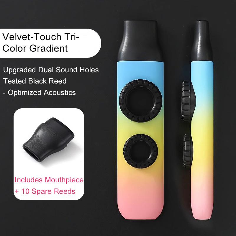 Kazoo Musical Instrument Beginner-Friendly Toot Whistle With Reeds Zuka Wind Instrument For Guitar And Ukulele Accompaniment