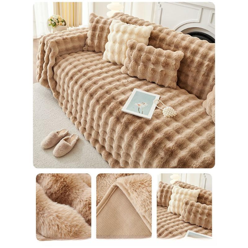 Sofa Towel Autumn and Winter Thickened High Sense Sofa Cover Universal Cushion Full Covered Cloth Blanket