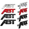3D-Metall-ABT-Logo-Auto-Kühlergrill-Emblem-Abzeichen-Aufkleber für A3 A4 A5 A7 A7 Q3 Q5 Q7 TT Polo Golf 7 Zubehör