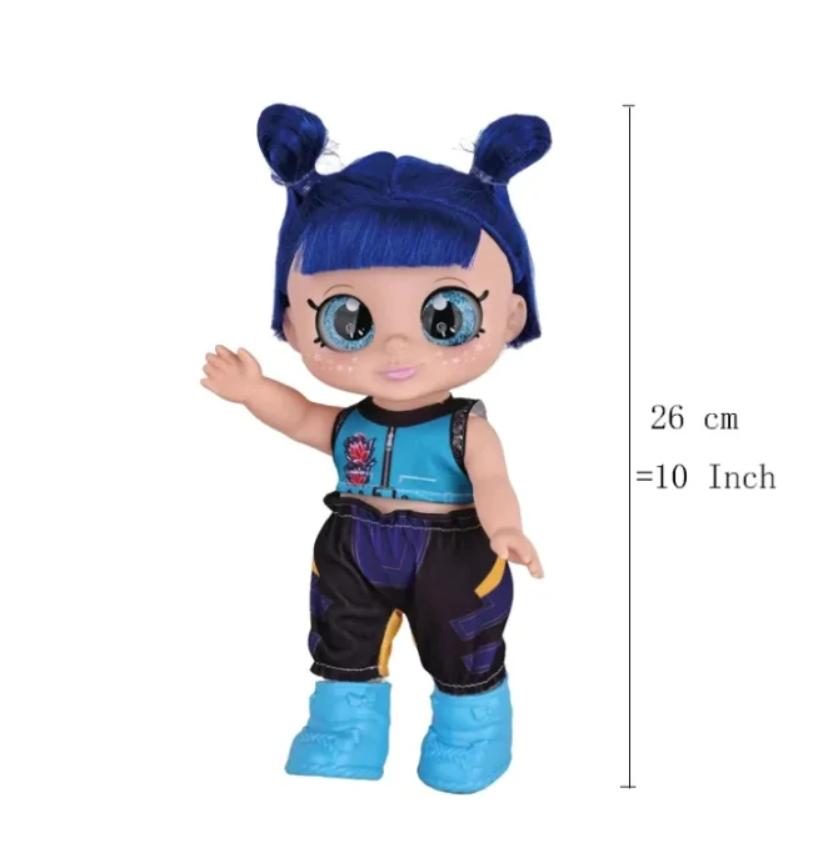 3Pcs Demon Hunting Team Rumi Human Shaped Doll With 5D Eyes Fat Boy Witch Hunter Music Vinyl Doll Christmas Gift For Children