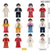 MOC City Series Wedding Minifiguro Building Blocks Toys