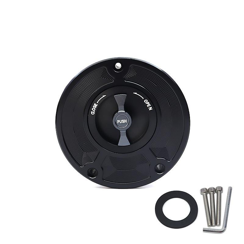 SH-L6010 Quick-Release Fuel Tank Cap: Aluminum Alloy Accessory for Honda Motorcycle Modification