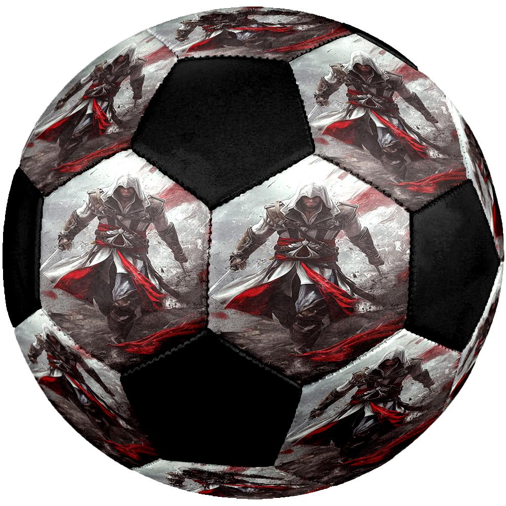 Assassin's Creed Theme Size 5 Soccer Ball, Suitable for Both Indoor and Outdoor Matches, a Gift Suitable for Everyone.