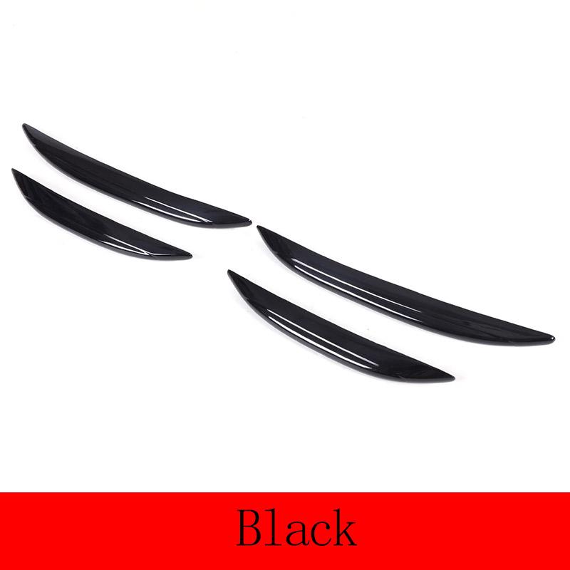 För Mercedes Benz GLC X254 2024 Bilstyling ABS Kolfiber/Silver/Svart Bil Luftintagsgaller Långa Långa Dekorationer Biltillbehör