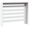 Copritermosifone Bianco 104 x 20 x 82 cm Legno Ingegnerizzato