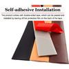 Vinyl Flat Floor Transition Strip Self Adhesive Floor Edge Separation Strip 5cm/2inch Width Can Be Cut (Black 4m/13ft)