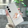 Cartoon Cat Meow Phone Case Transparent Silicone Soft For Samsung GalaxyA10,12,13,20,21s,22,31,32,52,71,72,73