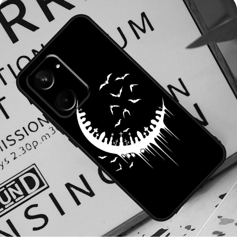 Goth Vampire Bat Gothic For Realme C67 C55 C53 C51 C35 C33 C31 C30 C25s C21Y GT Neo 6 GT5 9 10 11 12 Pro Plus Case