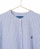 ROPE PICNIC BEVERLY HILLS POLO CLUB Band Collar White Women's Shirt, (10)