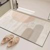 Diatom Mud Waterproof Anti-slip Striped Bathroom Floor Mat