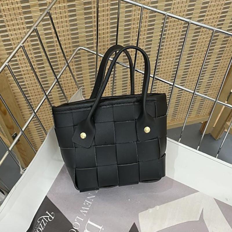 

Fashionable Children s Mini Tote Bag With Zippered Pocket Perfect For Everyday Use чёрный