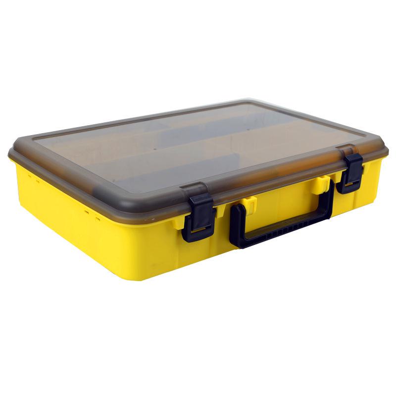 Large Double-Layer Portable Lure and Tool Box: Multifunctional Fishing Gear and Accessories Storage