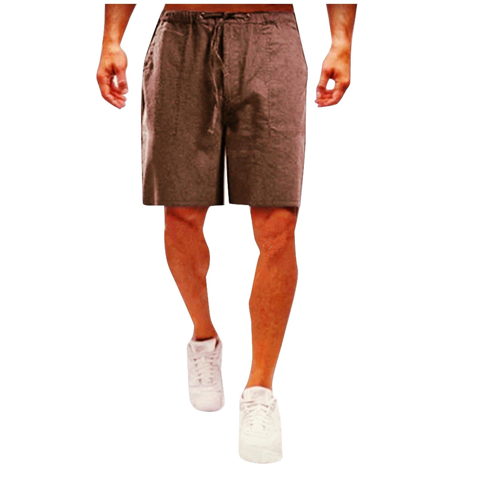 

Мужские модные спортивные повседневные баскетбольные шорты для бега, тренировочные шорты для мужчин XXXL коричневый