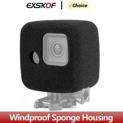 Protective Frame Protective Case Windproof Sponge Noise Reduction Housing Shockproof for GoPro Hero 11 Black Mini Accessories
