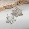 Sterne, übertriebenes Temperament, rundes Gesicht mit Diamanten, schlankmachende Mode, personalisierte Brautohrringe, Ohrringe, Ohrringe