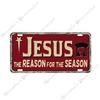 Souvenir Metal License Plate, Custom Auto Sign 15x30cm