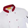 Men Women Uniform Short Sleeve Cooking Clothes Breathable Work Wear Chef Coat Jacket for Kitchen,