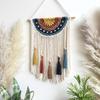 1/2pcs Colorful Cotton Rope Wall Hangings Home Decorations Bohemian Style Hand-woven Tapestries Photo Props