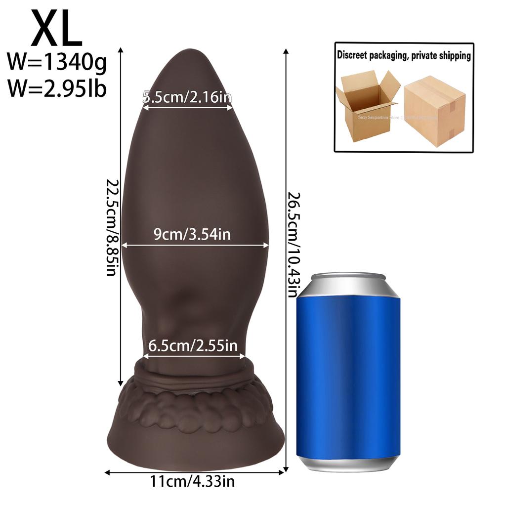 Soft Super Huge Anus Plug Anus Expander Silicone Big Anal Dildo For Man/Woman Anal Dilator Ass Butt Plug Dildo Anal Stimulation