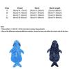 Warm Animal Dress Up Outfits Fleece Dog Cosplay Apparel Pet Shark Cosplay Costume  Pet Dress Up