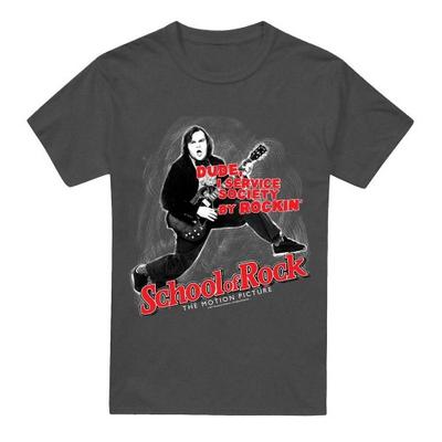School of Rock Unisex Adult Rockin T-Shirt