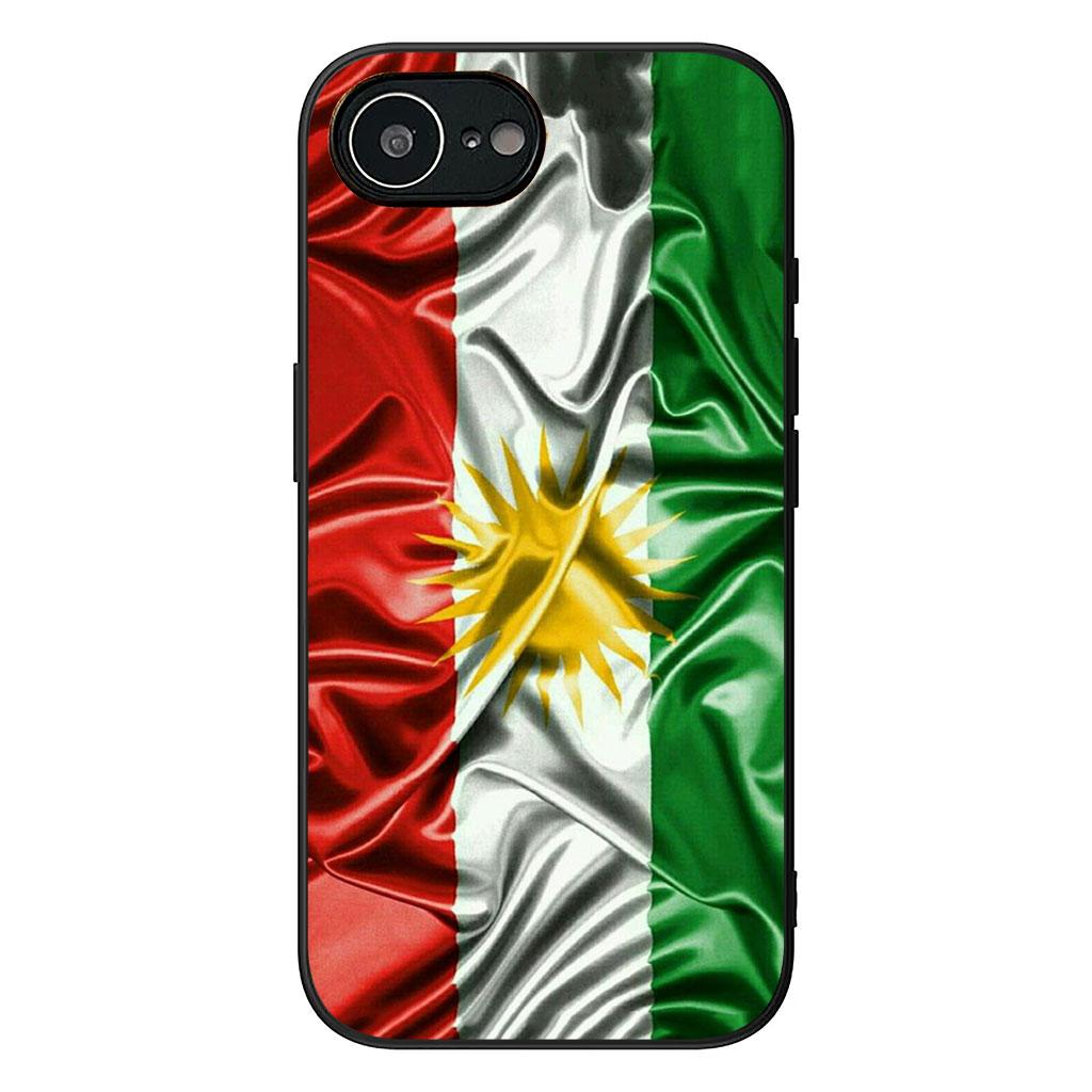 Cover for Apple iPhone 16 15 14 Plus 13 12 Mini 17 Pro Max + ProMax 16E Air Casing Phone Case Kurdistan Flag