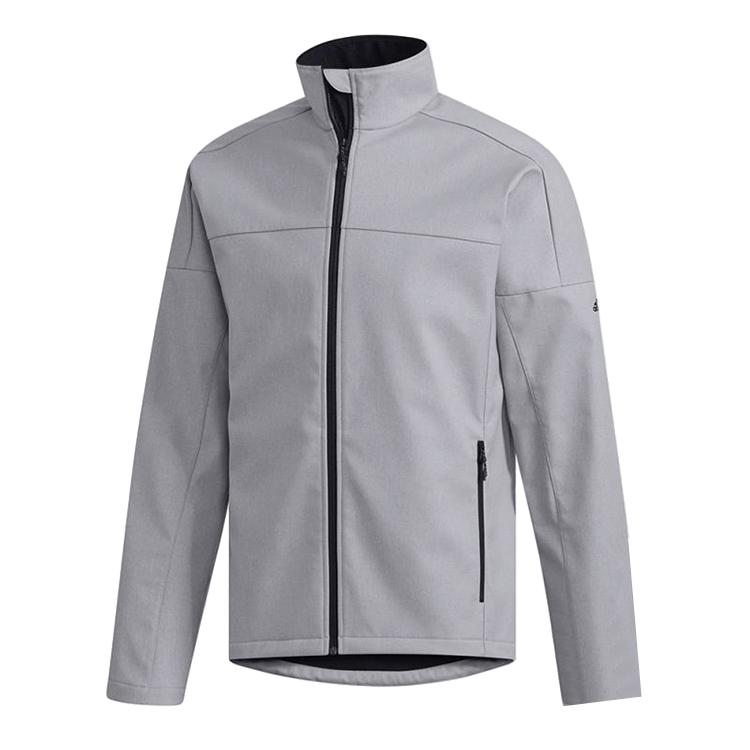 Adidas Jackets Men s Gray Stand Collar Moderate Other DM1874- M